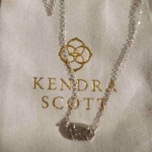 Kendra Scott silver necklace